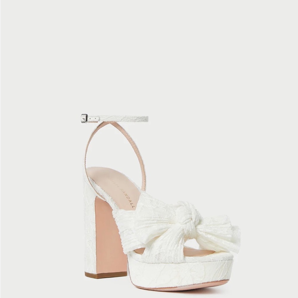 LOEFFLER RANDALL Natalia Pearl Platform Bow Heel
